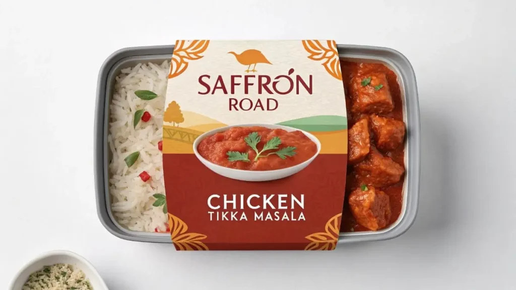 Best Keto Butter Chicken Store Bought Brands & How to Make Them Even Better: A Chef's Guide 5 Saffron Road Chicken Tikka Masala frozen meal, a convenient and flavorful ready-to-eat Indian dish.