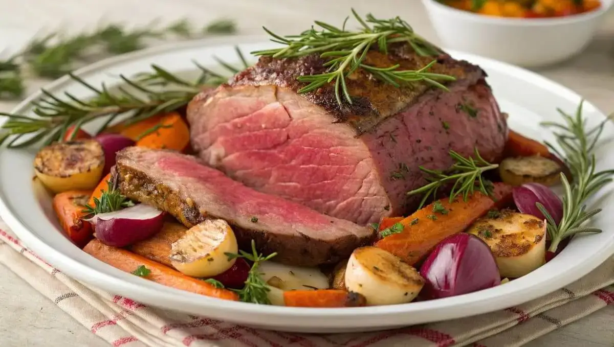 The Easy Roast Beef with Roasted Root Vegetables 1 Roast Beef with Roasted Root Vegetables