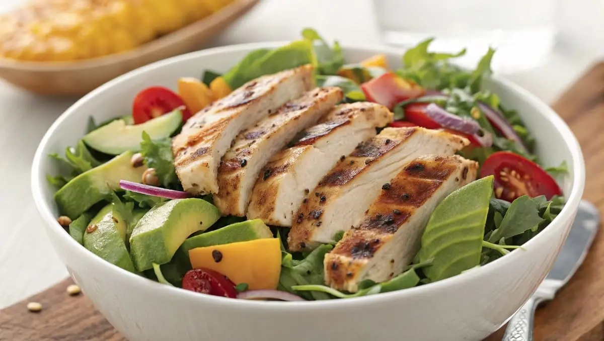 Salad with Grilled Chicken