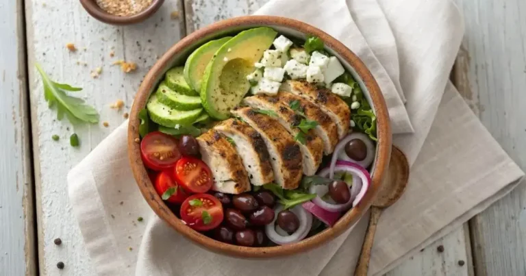 The Easy & Best Keto Mediterranean Chicken Salad Ever 5 Keto Mediterranean Chicken Salad