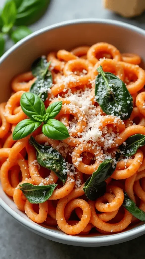 Easy Gluten Free Dinner Recipes: Delicious Family Meals 30 Easy Gluten Free Dinner Recipes Creamy Tomato and Spinach Pasta (Gluten-Free) step7