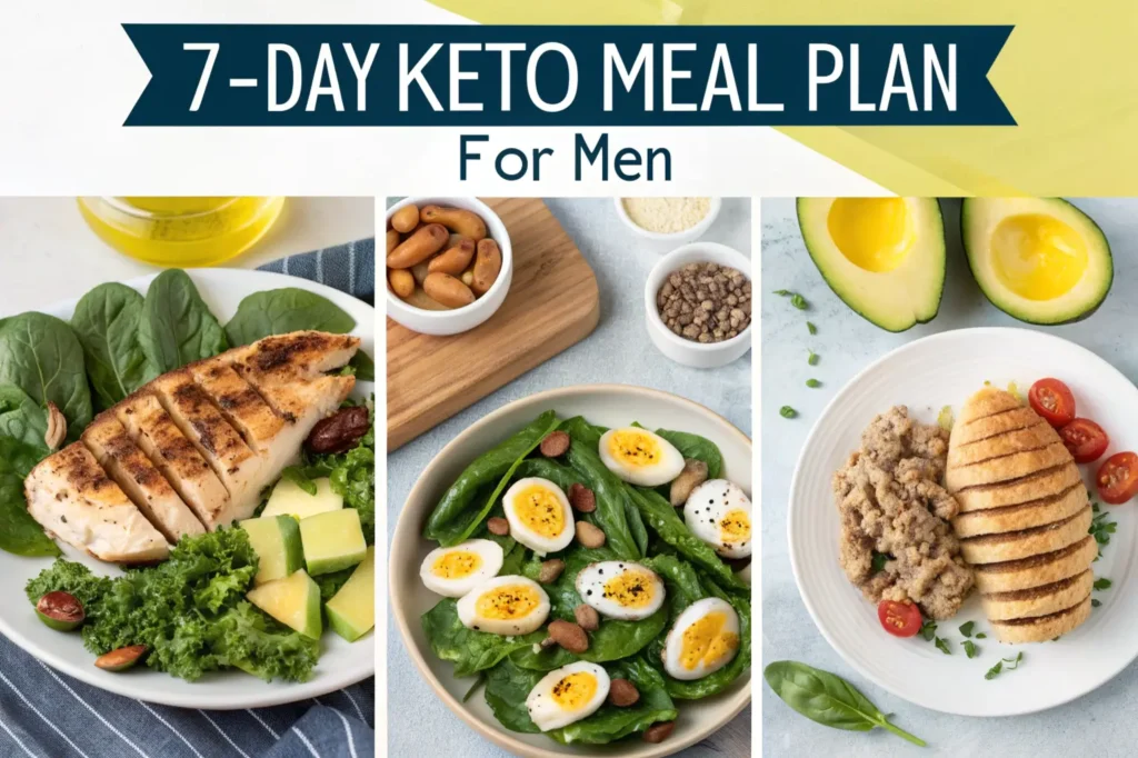 Easy 7-day keto meal plan for men 3 7-day keto diet plan
