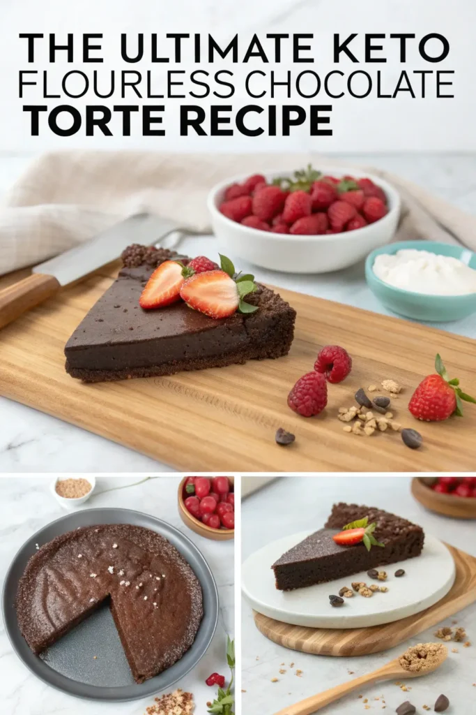 Indulge in This Keto Flourless Chocolate Torte Recipe 4 Keto Flourless Chocolate Torte Recipe